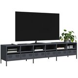 TV TV omarica, jeklo, antracitna, 202x39x43,5 cm | Shoptok.si