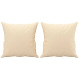  The Living Store Okrasna blazina 2 kosa krem 40x40 cm blago - Okrasna Blazina, (21454503) | Shoptok.si