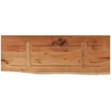  Zidna polica 70x30x2,5 cm pravokutna bagremovo drvo živi rub | shoptok.hr