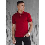 DStreet Koszulka męska polo bordowa | shoptok.hr