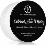 Milkhouse Candle Co. Creamery Oatmeal, Milk & Honey mirisna svijeća Sampler Tin 42 g