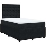  box spring s madracem crni 120 x 190 cm baršunasti | shoptok.hr