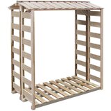  Spremište za drva 150 x 90 x 176 cm od impregnirane borovine | shoptok.hr