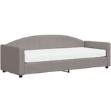  Dnevni krevet s madracem smeđesivi 80 x 200 cm od tkanine | shoptok.hr