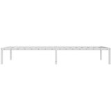 Metalni okvir za krevet bijeli 100x190 cm | Shoptok.si