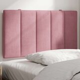  Jastuk za uzglavlje Hanko ružičasti 90 cm baršunasti | shoptok.hr