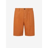 Pepe Jeans Orange Men's Shorts with Linen - Men Cene