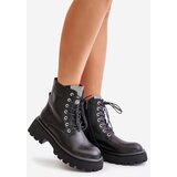 GOE Warm Leather Ankle Boots Workers For Women With Zirconia | ePonuda.com