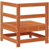  Vrtni kutni kauč Masivna borovina Vosak Smeđa 62 x 62 x 70,5 cm | shoptok.hr