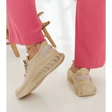 Gemre Beige fabric Mira sneakers | shoptok.hr