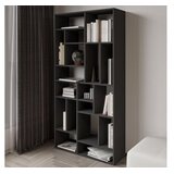Hanah home Polica za knjige Nicola Anthracite | Eponuda.com