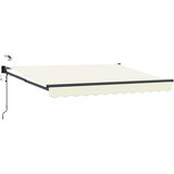  Električni zložljiv senčnik krema 2,5 x 2 m, (5000204690) | Shoptok.si