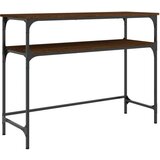  Konzolni stol boja hrasta 100 x 35 5 x 75 cm konstruirano drvo | shoptok.hr
