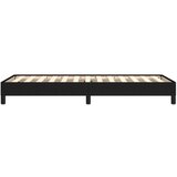 Posteljni okvir črn 100x200 cm blago, (20726574) | Shoptok.si