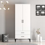 Hanah home Ormar Kumsal T 80x47,5x201,4 cm Bijeli | Eponuda.ba