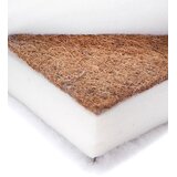 Sensillo Luxe madrac od kokosa i pjene 120x60x11cm bijeli | shoptok.hr