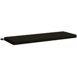  Jastučići za klupe - 2 dijela SOEST 2 kom. 100% poliester Crna - Crna 110 x 40 x 5 cm Melange | shoptok.hr