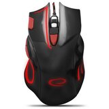 Esperanza Miš ESPERANZA GAMING HAWK 7D MX401, BLACK-RED, 2400dpi, double-click, ergonomic, EGM401KR Cijene