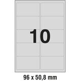  ETIKETE LASER 96X50,8MM POLYESTER PK20L ZWECKFORM L6012-20 SREBRNE | Shoptok.si