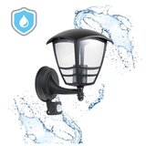  spoljašnje zidno svetlo sa senzorom tevio 1xE27/60W/230V IP54 crno | Eponuda.com