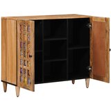  Kreveta s policom Prirodna 90 x 33 x 75 cm Čvrsto drvo manga | shoptok.hr