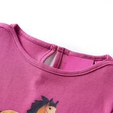  Dječja majica dugih rukava boja maline 92 | shoptok.hr