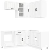  Kuhinjska jedinica LUCCA 8 kom. Bijela Konstruirano drvo | shoptok.hr