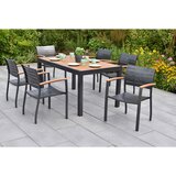 Gardenson VRTNA GARNITURA ASTROS aluminij barve grafita, naravne barve Cene