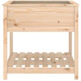  Sadilica s policom 82 5x82 5x81 cm od masivne borovine | shoptok.hr