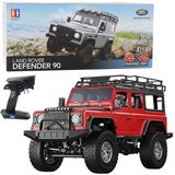  Licencirani avto na daljinsko upravljanje Land Rover Defender 90 1:14 - rdeč Cene