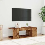 vidaXL TV ormarić LED boja staro drvo 90x39x30 cm konstruirano drvo | shoptok.hr