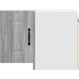 vidaXL Stenska kuhinjska omarica s polico Siva Sonoma 57 x 57 x 40 cm | Shoptok.si