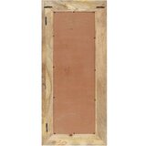 vidaXL Ogledalo 110x50 cm trden mangov les | Shoptok.si