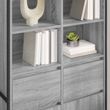  Kreveta 2 pcs Siva Sonoma 81 x 36 x 150.5 cm Konstruirano drvo | shoptok.hr