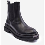 Kesi Chelsea Flat-heeled and platform boots, black, Linestta Cene