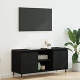 vidaXL TV ormar Crni hrast 104 x 35 x 50 cm Konstruirano drvo | shoptok.hr