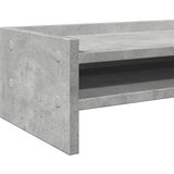  Stalak za monitor siva boja betona 42x24x16 cm drveni | shoptok.hr