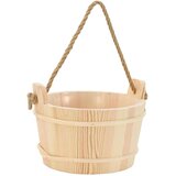  Vedro za savno 2 pcs Rjava Stabilen borov les in konoplja, (5000111274) | Shoptok.si