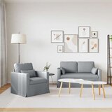 SOFA Kavč 2 pcs Svetlo siva, (5000144976) | Shoptok.si