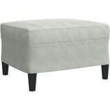 vidaXL 4-dijelni set sofa s jastucima svjetlosivi baršunasti | shoptok.hr
