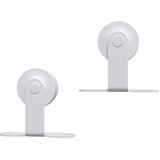  Komplet za klizna vrata 183 cm čelični bijeli | Eponuda.com