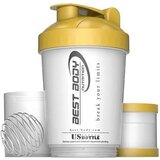 Best Body Nutrition protein shaker usbottle - bijela / zlatna Cijene