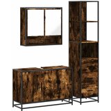  3-dijelni set kupaonskog namještaja boja hrasta drveni | shoptok.hr