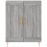  Visoka komoda siva sonome 69,5x34x180 cm od konstruiranog drva | shoptok.hr