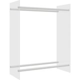  Stalak za drva za ogrjev prozirni 80x35x100 cm kaljeno staklo | Eponuda.com