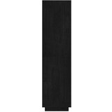 vidaXL Ormarić za knjige / sobna pregrada crni 40x35x135 cm borovina | shoptok.hr