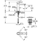Grohe Lineare baterija za umivaonik S – size 23106001 | ePonuda.com