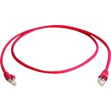Telegärtner L00006A0044 RJ45 omrežni kabel\, Patch kabel CAT 6a S/FTP 50.00 m rdeča ognjevaren\, brez halogena\, UL-certificirano 1 kos, (20418778) | Shoptok.si