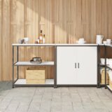  Kuhinjski set za pohranu 2 pcs Bijelo 180 x 50 x 92 cm Cijene