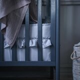 Troll nursery® otroška posteljica lux™ 60x120 seal grey | shoptok.hr